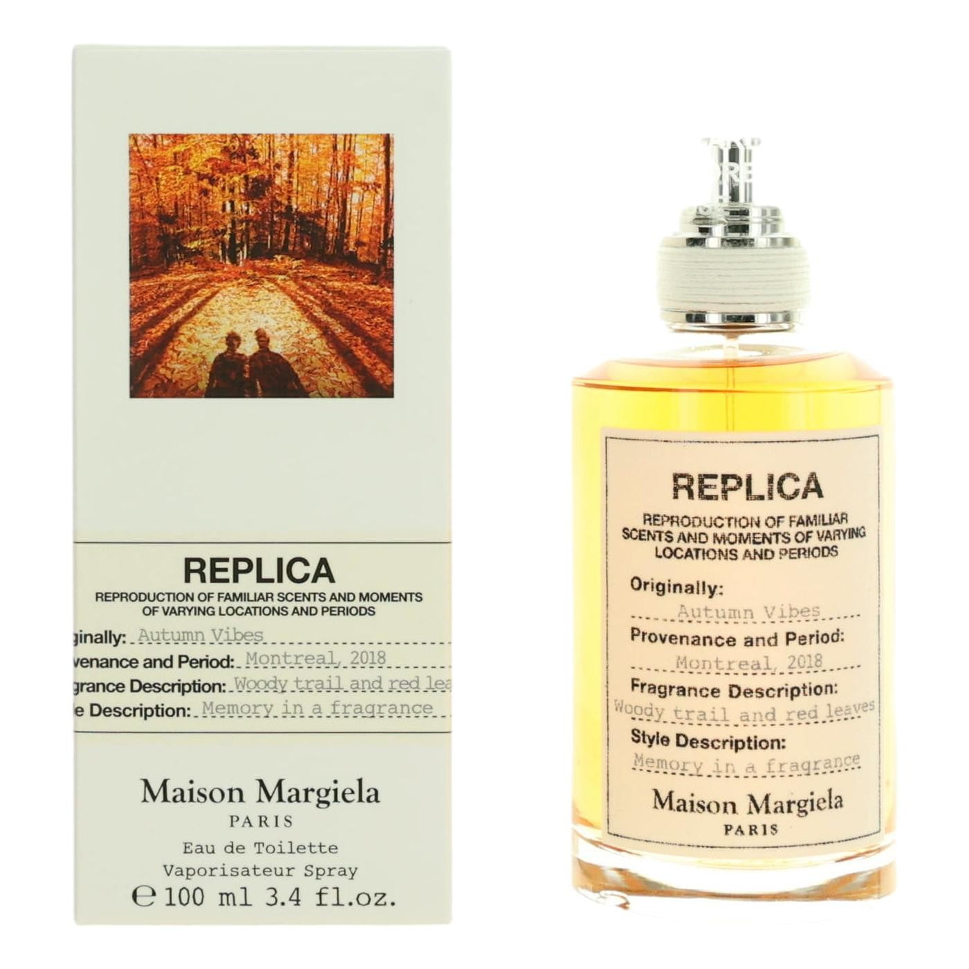 Photo of Replica Autumn Vibes by Maison Margiela, 3.4 oz EDT Spray for Unisex